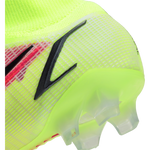 Nike Mercurial Superfly 8 Elite FG firm Ground Football Boots Volt/Bright Crimson