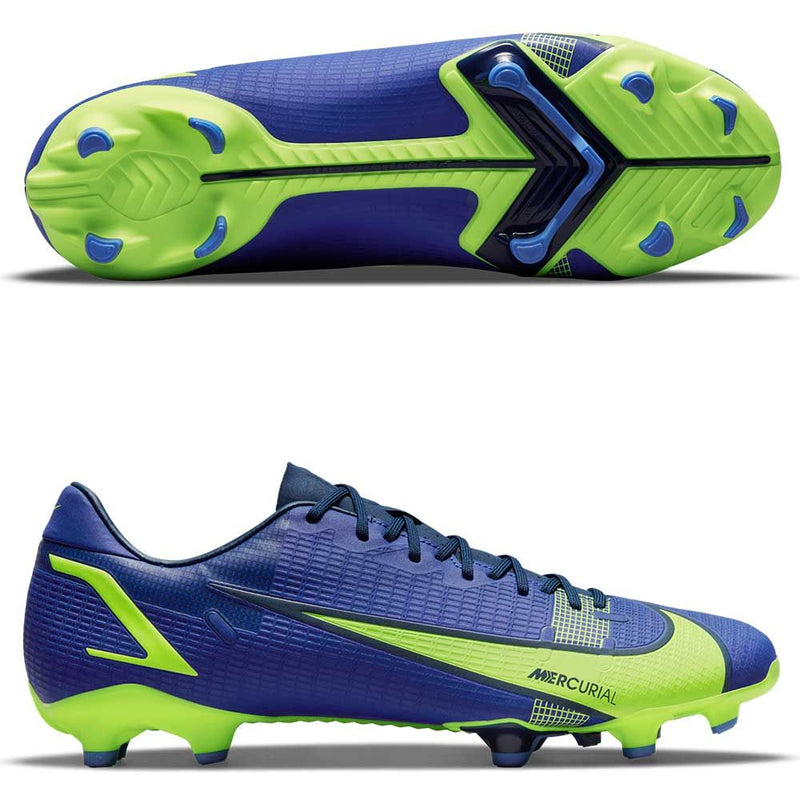 Nike Mercurial Vapor 14 Academy FG/MG Multi-Ground football Boots Lapis/Volt/Blue Void