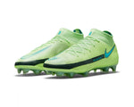 Nike Phantom GT Elite DF FG Firm Ground Football Boots Lime Glow/Aquamarine