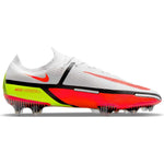 Nike Phantom GT2 Elite FG Firm Ground Football Boots White/Bright Crimson/Volt