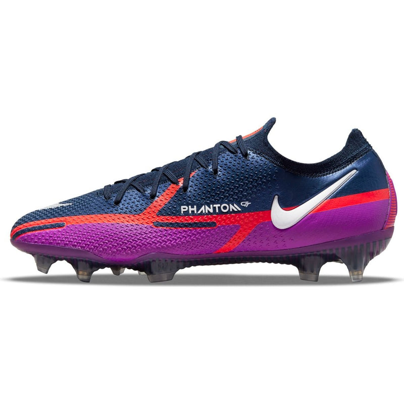 Nike Phantom GT2 Elite FG Firm Ground Football Boots Navy/White/Purple