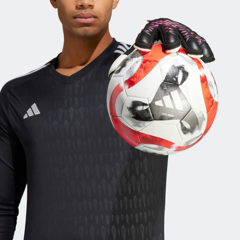 adidas Predator Match Fingersave Goalkeeper Gloves Black/White