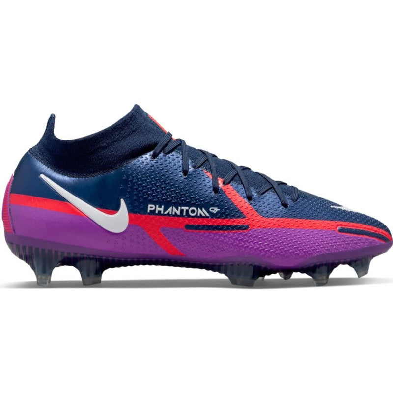 Nike Phantom GT2 Elite FG Firm Ground Football Boots Navy/White/Purple